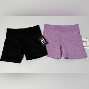 Toddler Girl Bike Shorts Athletic 2T Lot Bundle Ideology Spandex 2 Pieces NWT